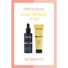 The Fair. Rejuvenating Pdrn (Somon Dna) Serum 30 ml Cilt Serumu ve Multi Vitamin Jel Tonik 30 ml