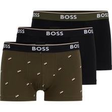 Boss Erkek Marka Logolu Beli Lastikli Çok Renkli Boxer 50509200-963