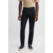 Boss Erkek Denim Kumaş Slim Fit Dar Paça Lacivert Jeans 50527038-402