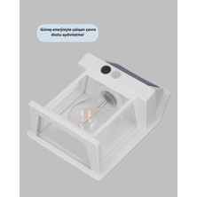 Sensörlü Solar LED Dış Duvar Aydınlatma - Lisinya