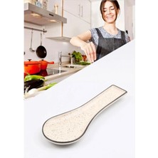 PremiumPort Seramik Kirli Kepçe ve Kaşık Altlığı, Temiz ve Şık Tasarım