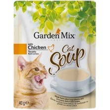 Üreticiniz Garden Mix Tavuklu Kedi Çorbası 1 Adet 40 gr 481348