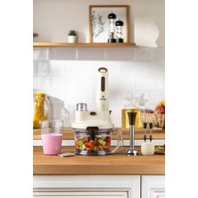 Allians Nostaljik Tasarımlı Çok Fonksiyonlu Mutfak Robotu, Pratik ve Şık Kullanım