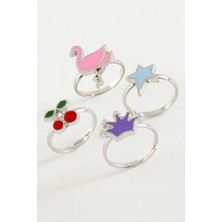 Nacario Karışık Mineli Yüzük 1 Adet