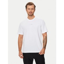 Boss Erkek Marka Logolu Pamuklu Günlük Kullanım Beyaz Polo Yaka T-Shirt 50519368-100