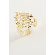 Nacario Çiçek Metal Yüzük