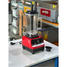 Allians Kırmızı Çok Fonksiyonlu Buz Kırıcı Blender Hızlı ve Kolay Kullanım