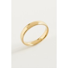 Nacario Çelik Alyans Yüzük 4 mm