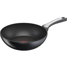 PremiumPort Titanyum 6x Unlimitedone 28 cm Indüksiyon Wok Tava, Dayanıklı ve Şık Tasarım