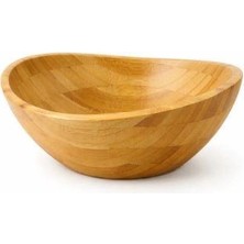 Mien Büyük Oval Bambu Kase