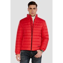 Hugo Erkek Marka Logo Detaylı Regular Fit Uzun Kollu Kırmızı Ceket 50517753-693