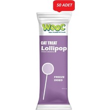 Wooc Lollipop Tavuk ve Yaban Mersinli Kedi Ödül Maması 1,4 Gr*50 Li Paket