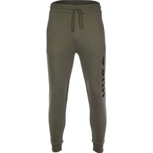 Hugo Erkek Rahat Kesim  Logolu Normal Kalıp Haki Eşofman Altı 50473211-257