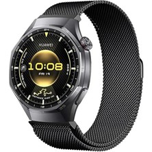 Dexmon Huawei Watch Gt Gt2 GT2E Gt3 Gt4 Gt 5 Gt6 Pro Se Elite 46MM Uyumlu 22MM Metal Hasır Paslanmaz Kordon