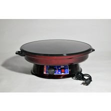 Uğur 1800 W Elektrikli Katmer Sacı Termostatlı Isı Ayarlı Ful Emaye Kaplama İle Mükemmel Isı