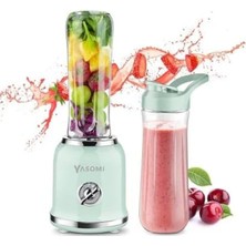Allians Retro Yeşil Smoothie Blender, Türkiye Garantili, Şık ve Kullanışlı