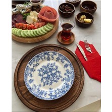 PremiumPort Şık Ahşap Sunum Tabakası, Zarif ve Doğal Sunum Aracı