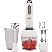 Allians Yüksek Performanslı Çok Fonksiyonlu Blender Seti, Krem Gri