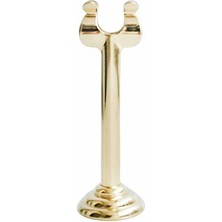 Epinox Paslanmaz Çelik Isimlik | Masa Üstü Isimlik | Açık Büfe Isimlik 8 cm Gold (Gab-18)