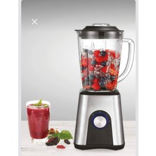 Allians 1000W 1.8l Paslanmaz Çelik Buz Kırma Cam Sürahi Blender