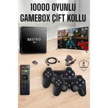 Tv Box Çift Oyun Kollu 10000 Oyunlu Atari - Lisinya