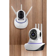 Ev Kamerası Wifi Kamerası Video Kayıt Çift Yönlü Hareket Sensörü Bebek - Lisinya