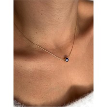 Hercy Nazar Boncuklu Altın Kaplama Kolye