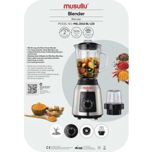 Allians Yüksek Güçlü Inox Blender 750W, Hızlı ve Pratik Kullanım Için Idealdir