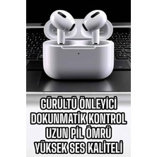 3.nesil Tws Bluetooth Kulaklık Mikrofonlu Anc Özelliği Dokunmatik Kontrol - Lisinya