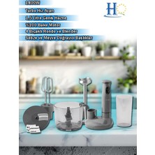 Allians Multi Star Blender Seti 8'li, Çok Fonksiyonlu ve Güçlü Blender Seti