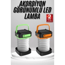 Kamp Feneri Lambası Solar Güneş Enerji Portatif Işıldak Şarjlı - Lisinya