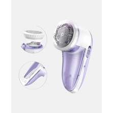 Taşınabilir Şarjlı Tiftik Toplayıcı - Çıkarılabilir Hazneli, Anti-Statik Fırçalı - Lisinya