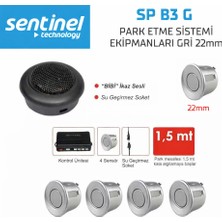 Sentinel Park Etme Sistemi Ekipmanları 22MM Gri Sp B3 G