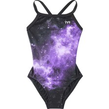 Tyrtyr Durafast Elite® Diamondfit Kız Çocuk Mayo - Starborne - Renkli - 24 - ST00681-2647