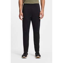 Boss Erkek Normal Kalıp Beli Lastikli Esnek ve Hızlı Kuruyan Kumaş Düz Paça Siyah Eşofman Altı 50531239-001