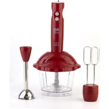 Allians Ultramix Rainbow 3'lü Çok Fonksiyonlu Blender Seti, Pratik ve Şık Tasarım