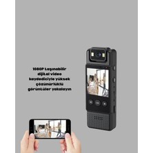 Gece Görüşlü Döngüsel Kayıt Destekli Mini Kamera - Lisinya