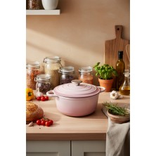 Bernardo Intensa Döküm Tencere Pembe 24CM