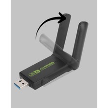 Dual Band USB Wifi Adaptör - 1200 Mbps Hız - Lisinya