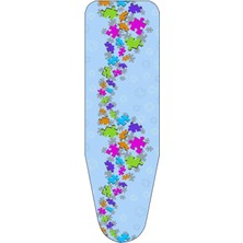 Feyza Design 3D Puzzle Isıya Dayanıklı Ütü Masası Kılıfı ve Örtüsü Seti