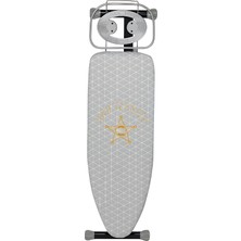 Feyza Design Keçeli Süngerli Ütü Masası Kılıfı 133X46 Cm, Şık ve Koruyucu Örtü