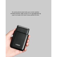 Elektrikli Tıraş Makinesi Çift Başlıklı Ultra Ince Tasarım - Lisinya