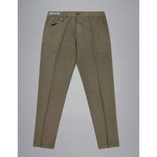 Paul & Shark Erkek Pamuklu Normal Paça Cepli Yeşil Pantolon 25414033-036