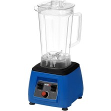 Allians 3l Manuel Mavi Bar Blender, Şeffaf Kapak, Güçlü ve Pratik Kullanım