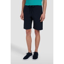 Paul & Shark Erkek Regular Fit Beli Lastikli Pamuklu Lacivert Şort 25411867-050