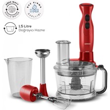 Allians Çok Amaçlı 6'lı Mutfak Robotu, 2000W, Yüksek Performans, Turbo Fonksiyon