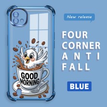 HONTINGA Realme C11 2021 ile Uyumlu Şeffaf Kılıfı Düşüme Önleyici Basitlik Anti Düşme Kamera Korumali Kuş Desen Yumuşak Silikon Telefon Kılıfı Kadın ve Erkek Için Uygundur K3-0216