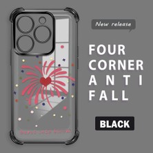 HONTINGA Tecno Spark Go 2024 ile Uyumlu Şeffaf Kılıfı Düşüme Önleyici Basitlik Anti Düşme Kamera Korumali Kalp Desen Yumuşak Silikon Telefon Kılıfı Kadın ve Erkek Için Uygundur K3-0213