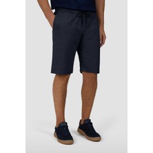 Paul & Shark Erkek Normal Bel Pamuklu Regular Fit Lacivert Şort C0P1237-013