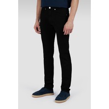 Paul & Shark Erkek Regular Fit Pamuklu Normal Bel Düz Paça Siyah Pantolon 25414021-011